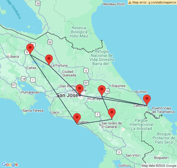 Trek sauvage et Pura Vida