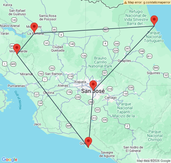 Les plus beaux parcs du Costa Rica