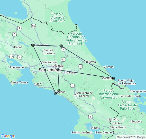 Ma famille au Costa Rica