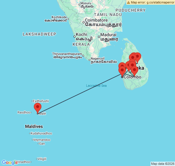 Combiné Sri Lanka – Maldives en hiver
