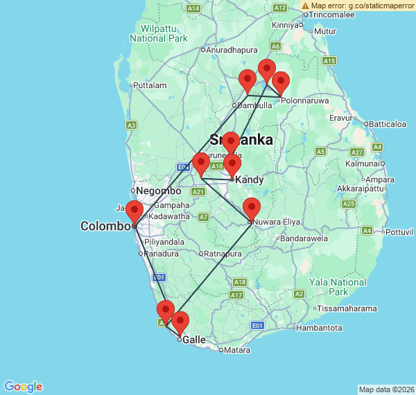 Circuit au Sri Lanka en famille