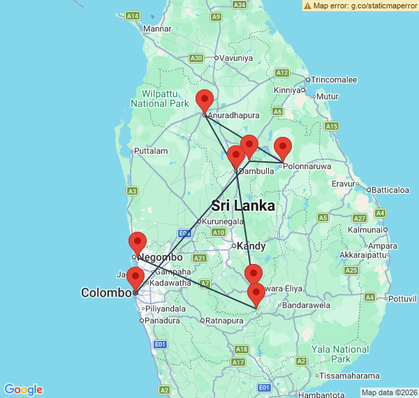 Circuit au Sri Lanka entre culture et nature