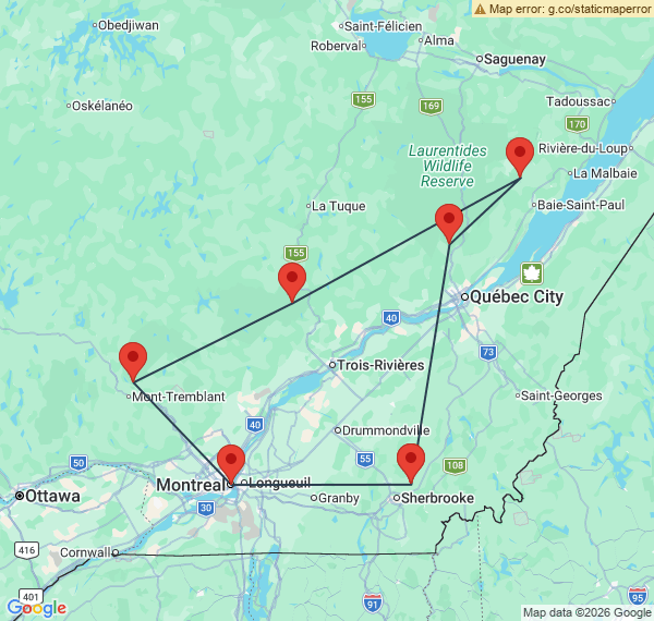 L'été indien : autotour au Canada en automne
