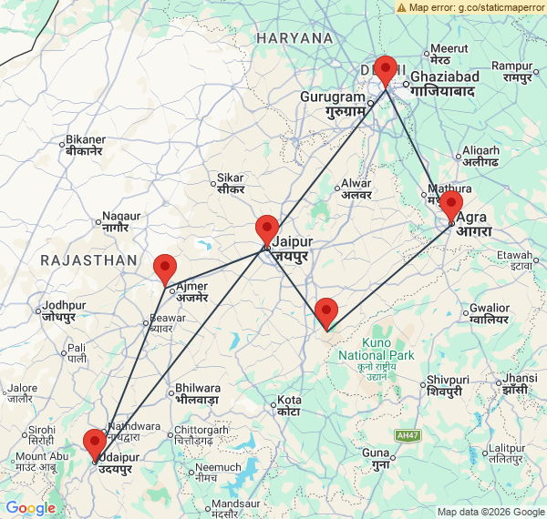 Circuit de charme en Inde du Nord