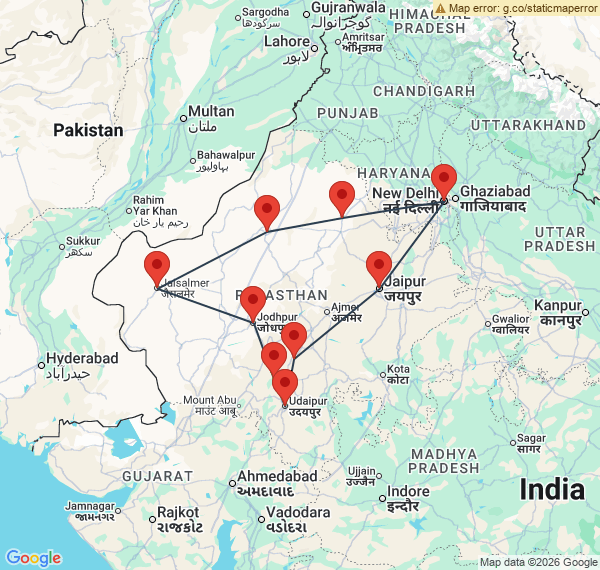 L'essentiel du Rajasthan en circuit