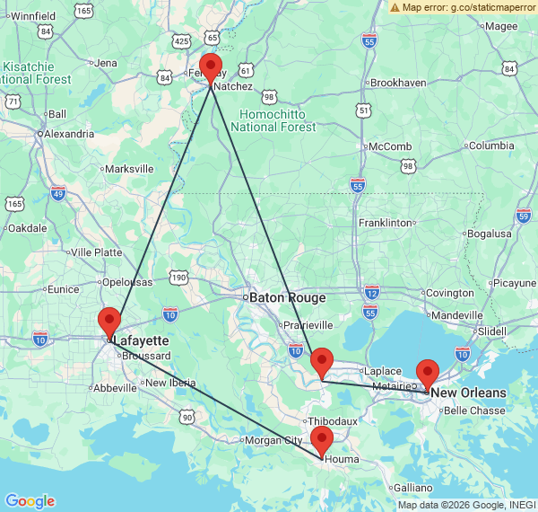 L'essentiel de la Louisiane en autotour