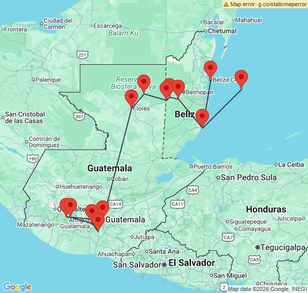 Voyage de noces Guatemala & Belize