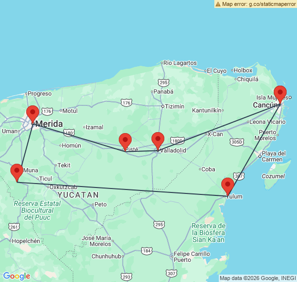 Visiter le Yucatan, des cités mayas aux plages caribéennes