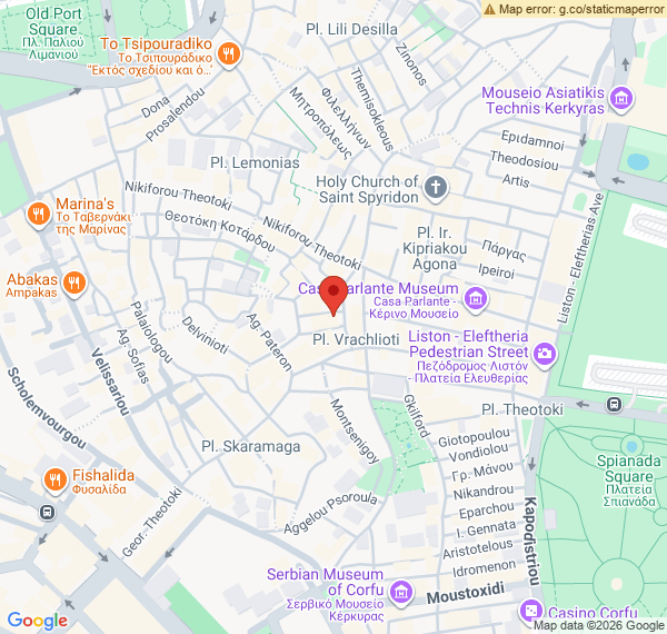 Séjour à Corfou, l'aristocrate