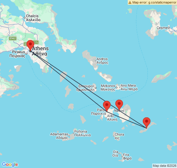 Amorgos, Naxos et Paros : les îles sauvages des Cyclades