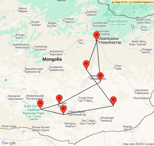 Les 1 000 chameaux du Gobi