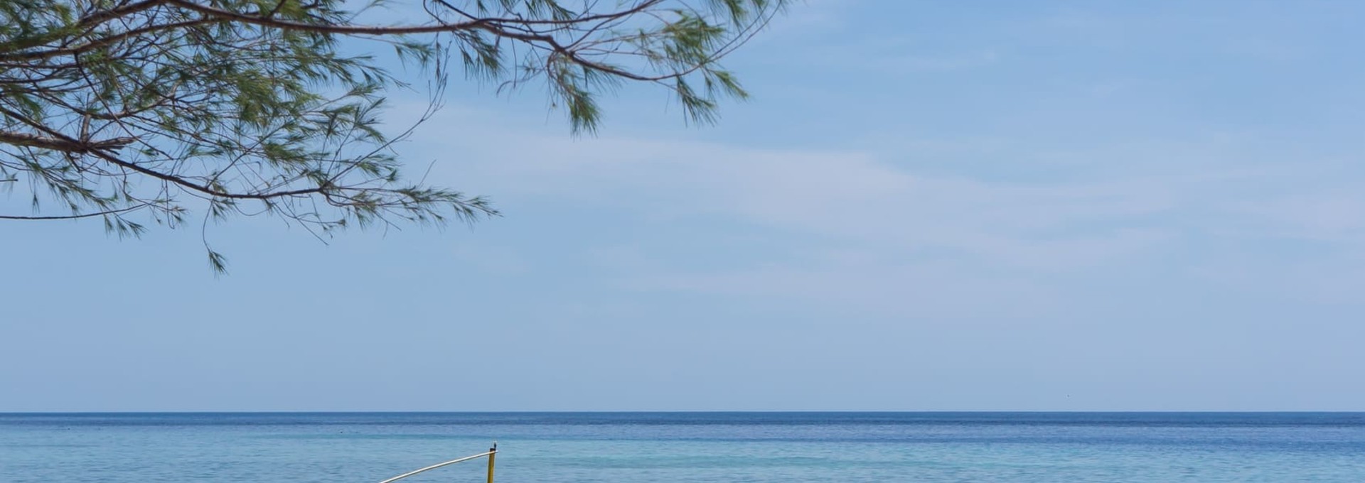 Coraux et sable fin à Gili Trawangan
