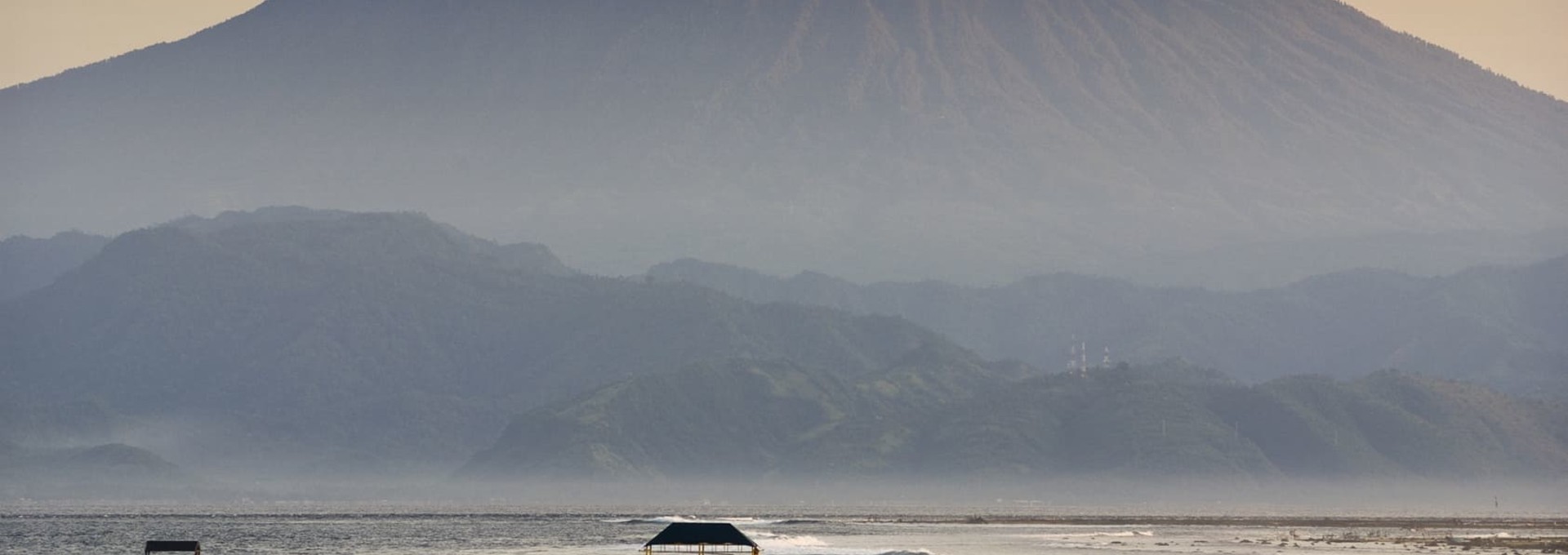 Au sommet du volcan Agung