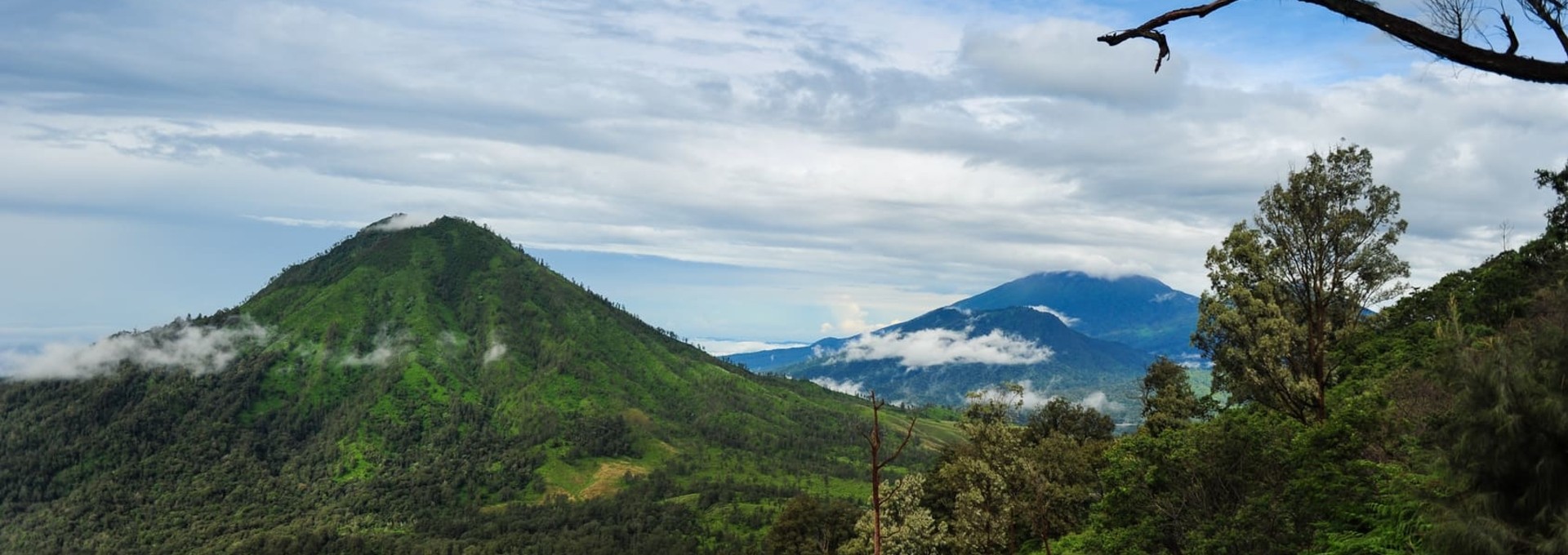 Autour du volcan Merapi