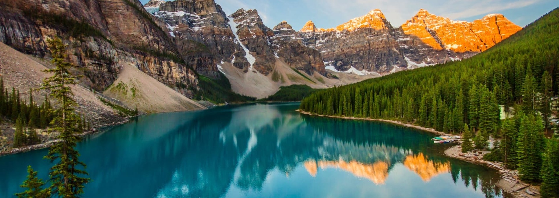 Randonnée dans les Rocheuses entre USA et Canada