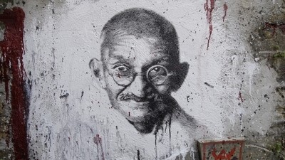 Séjour dans la maison de Gandhi