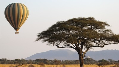 Safari en Tanzanie en montgolfière