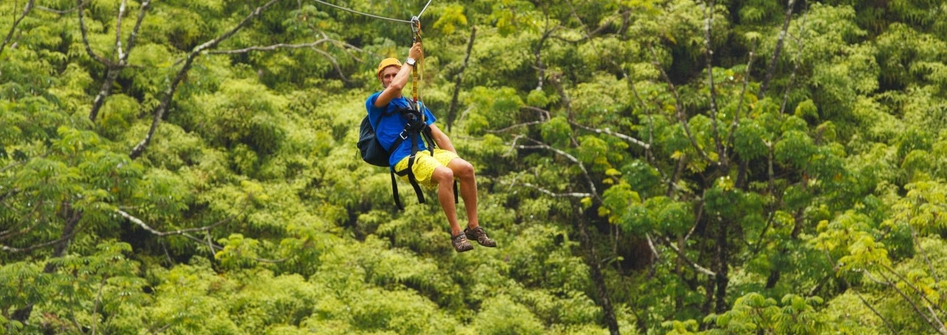 Tyrolienne en Inde du Nord