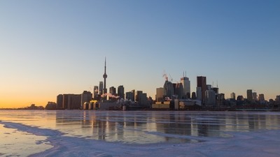 De Toronto à Montréal sous la neige