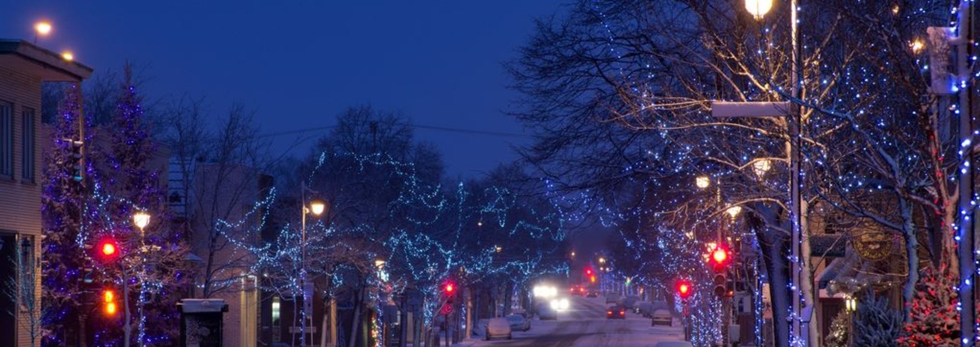 Les fêtes de fin d’année sous la neige au Québec