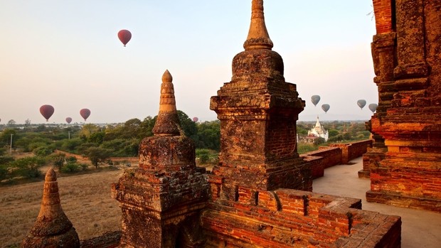 voyage birmanie bagan vue temple