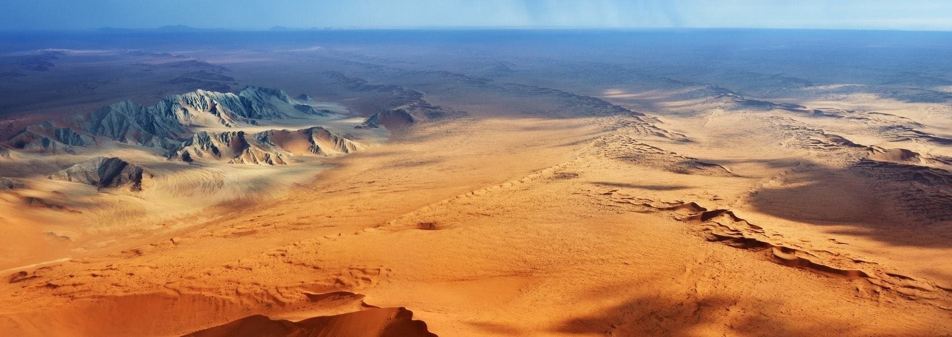 La Namibie Vue du Ciel