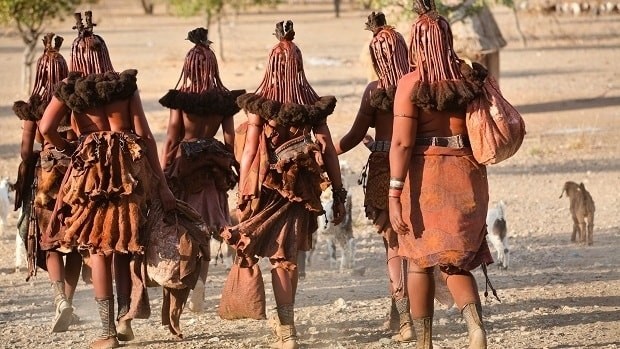 peuples de namibie himba