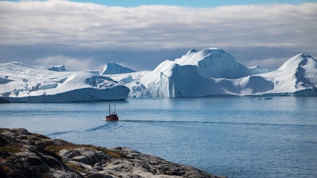 Glacier au Groenland