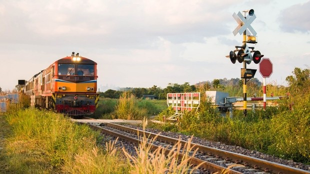 Train qui transporte les Lunch Box