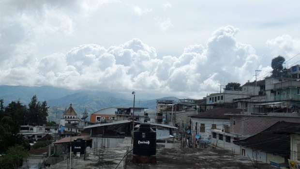 Le village en hauteur de Huautla de Jimenez