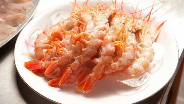 Crevettes ivres Chine