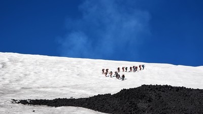 A Pucón, après le réconfort… l’effort !