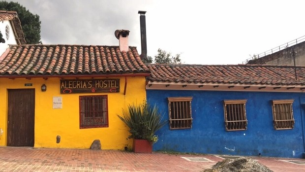 Maisons colorées Bogota