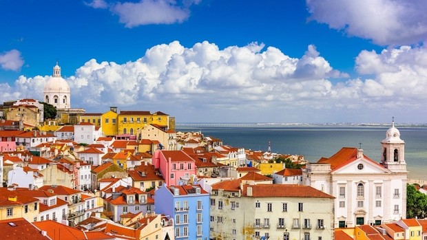 Quartier de l'Alfama au Portugal