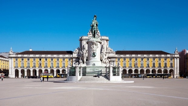 Praça do Comércio au Portugal
