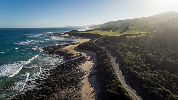 la Great Ocean Road en Australie