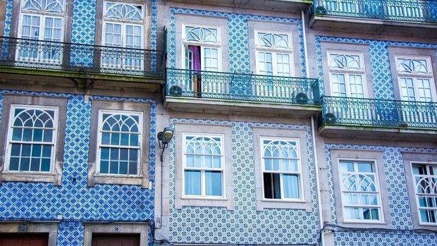 façade de Porto Azulejos  portugal
