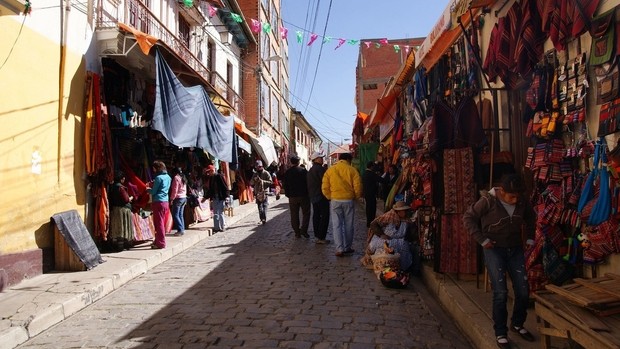 Marché des sorcières La Paz Bolivie