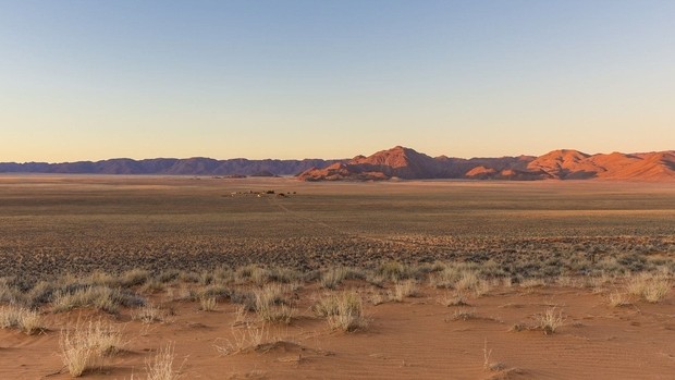 Route D707 en Namibie