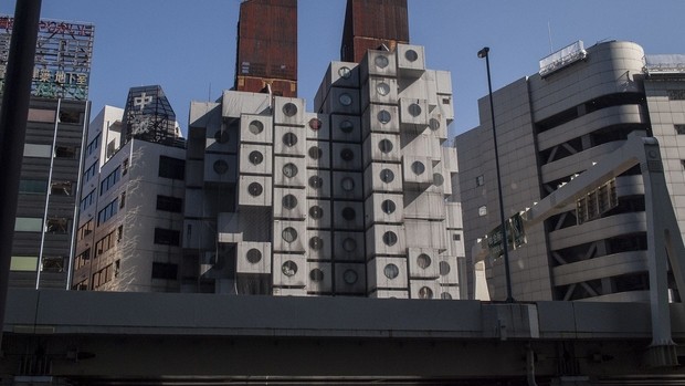 nagakin capsule tower à Tokyo