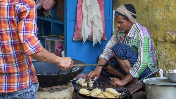 Streetfood en Inde