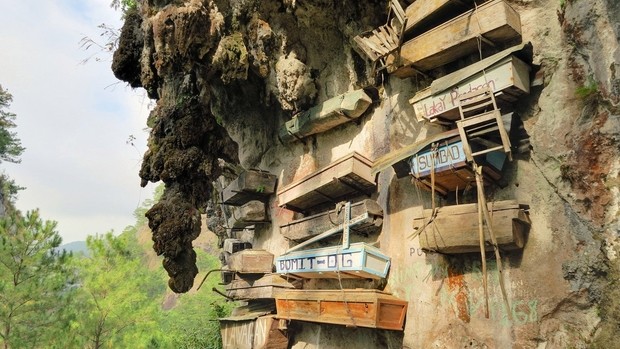 Village de Sagada aux Philippines