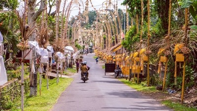Zoom sur : la fête de Galungan à Bali en Indonésie