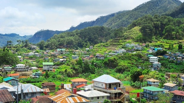Village de Sagada aux Philippines
