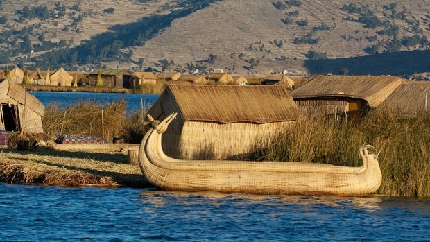 Bateau Totora au Pérou