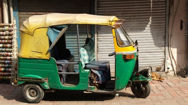 Rickshaw en Inde