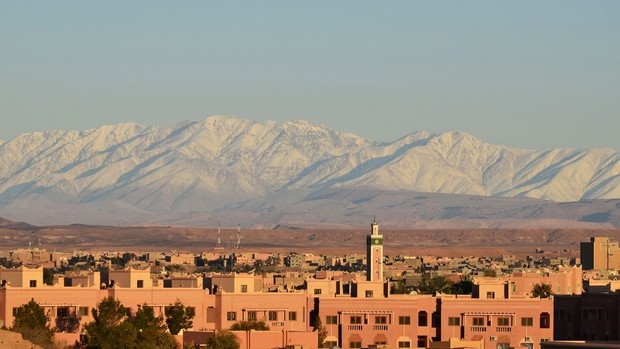 Vue sur la ville de Ouarzazate