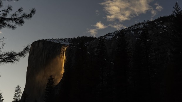 Chute de Horsetail Yosemite