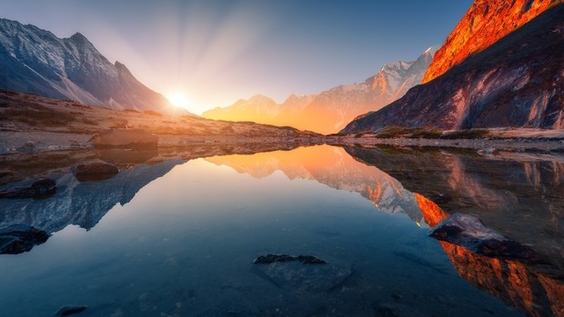 Montagnes de l'Himalaya