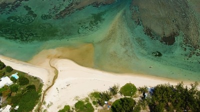 Sable fin & Eau turquoise